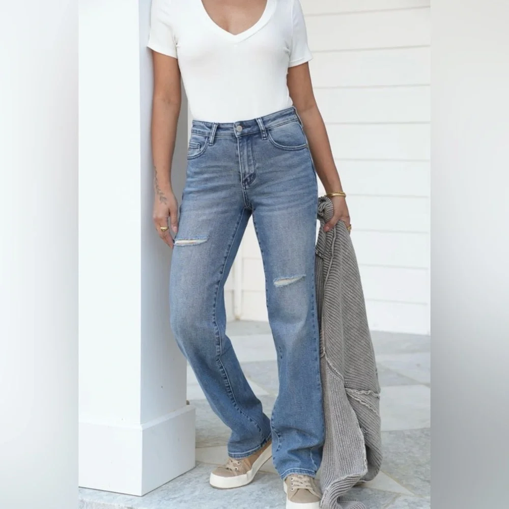 Judy Blue dad Jeans. Size 5 Brand New! - Picture 4 of 6